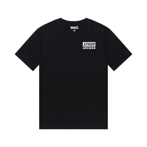 T-shirt col rond, Basic, Noir
