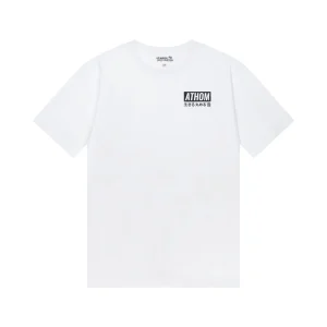 T-shirt col rond, Basic, Blanc