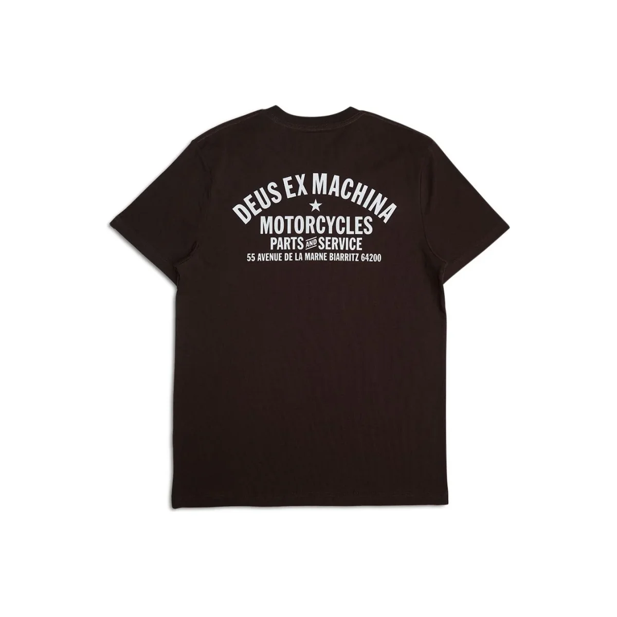 Deus Ex Machina – Tee Shirt Biarritz Marron – Image 4