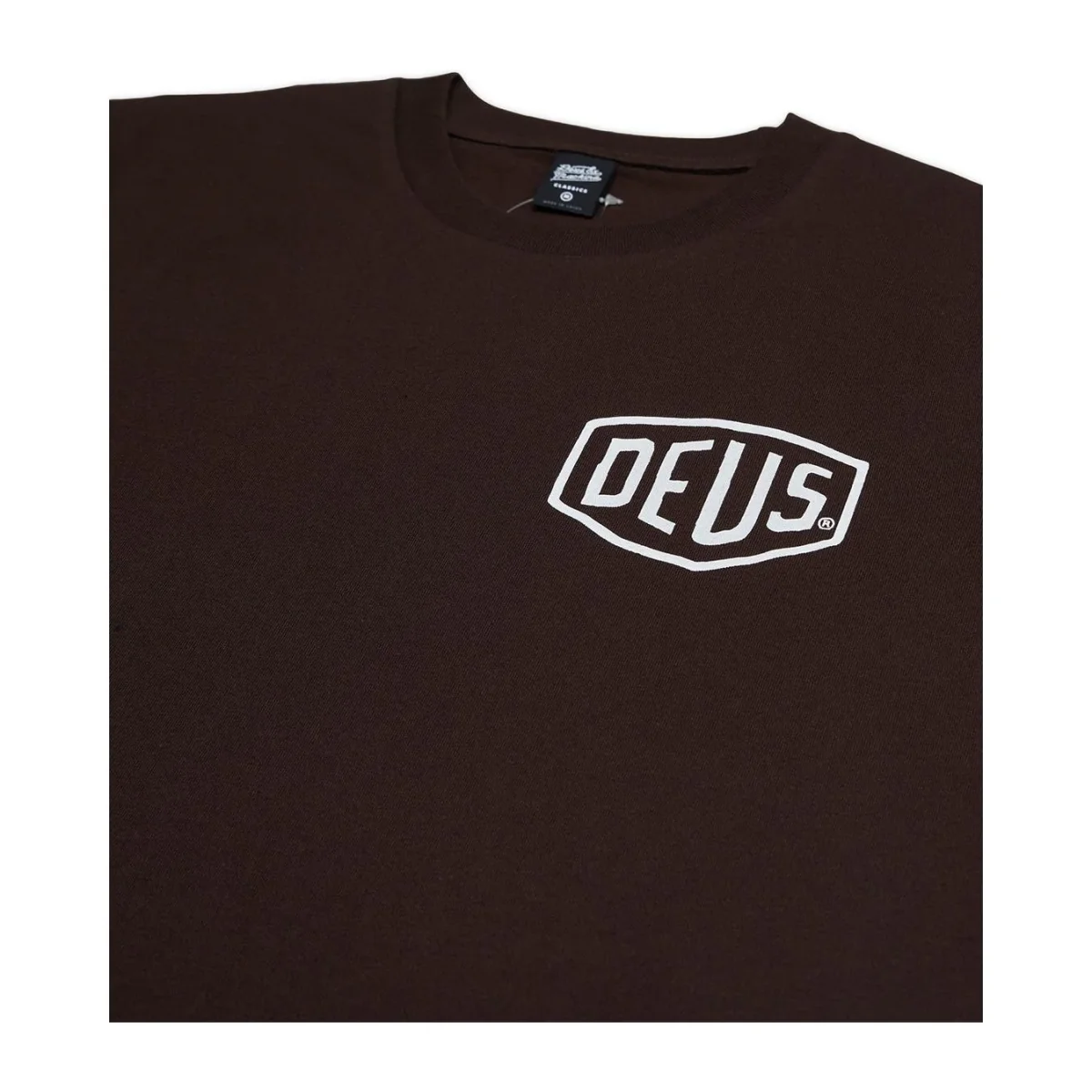 Deus Ex Machina – Tee Shirt Biarritz Marron – Image 2